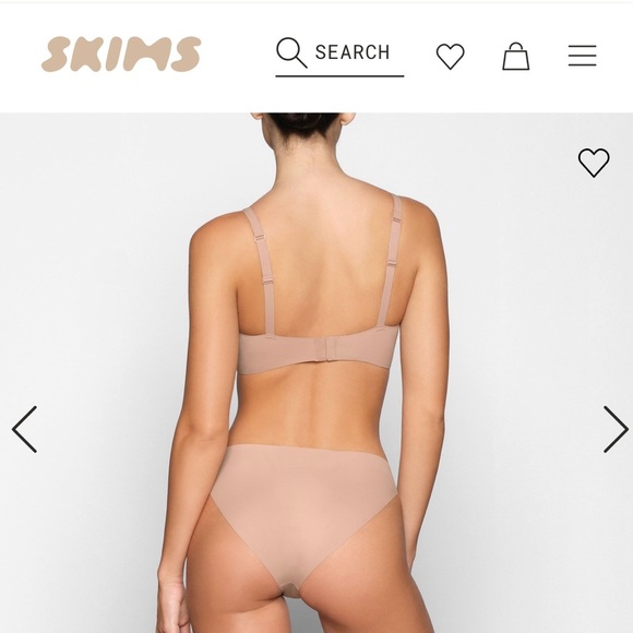 Skims Naked Plunge Bralette - Picture 3 of 8